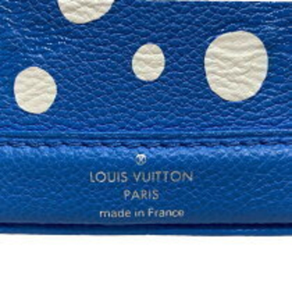 Louis Vuitton Noe collaboration Yayoi Kusama blue shoulder bag - Picture 9 of 11